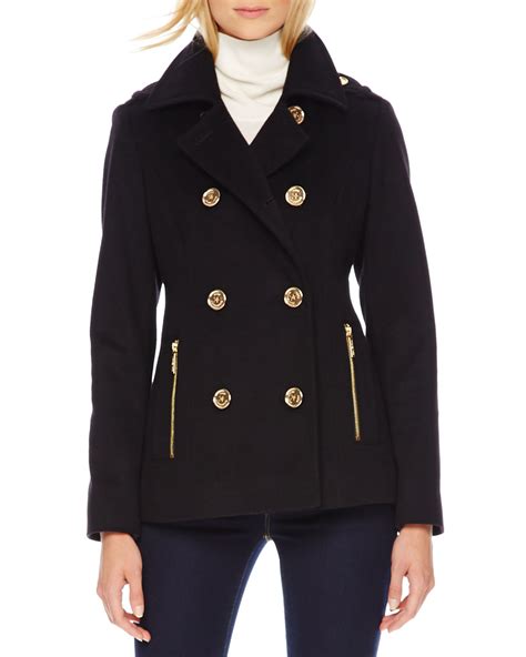 wool and cashmere peacoat michael kors|Michael Kors Men's Peacoats and Overcoats .